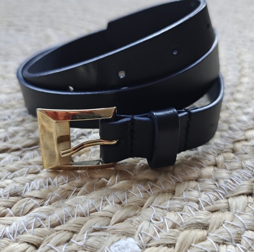MM LaFleur Leather Greenwich Avenue Belt